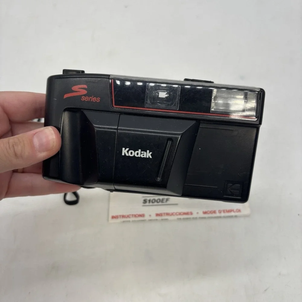 Vintage Kodak S Series S100 EF 35mm Point & Shoot Film Camera Electronic Flash